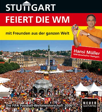 Titelblatt Bildband "Stuttgart feiert die WM"