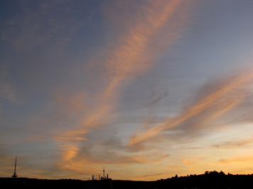 Der Himmel über Stuttgart-Ost (Bild: Peter A. Schur)