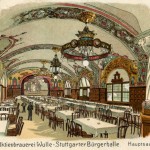 Wulle Bürgerhalle Hauptsaal, gel. 1913, Slg. Müller