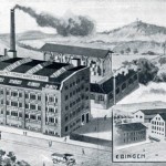 Textilfabrik Schmidt, Gesamtansicht 1910 Bildnachweis: Isco Ammann