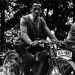 Motorrad-Rennfahrer Erwin Gehrung