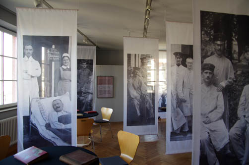 Ein Blick in die Lazarett-Ausstellung im MUSE-O. Foto MUSE-O